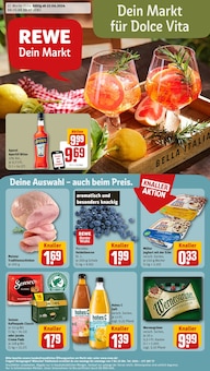 REWE Prospekt Beelitz "Dein Markt" mit 28 Seiten