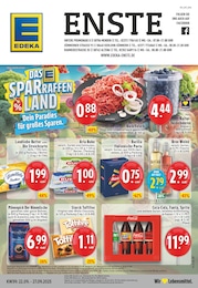 EDEKA Prospekt: "Aktuelle Angebote", 24 Seiten, 22.09.2025 - 27.09.2025