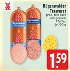 Teewurst grob Angebote von Rügenwalder bei E center Ahlen für 1,59 €
