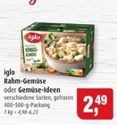 Rahm-Gemüse Angebote von iglo bei Markant Neumünster für 2,49 €