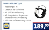 Ladekabel Typ 2 Angebote von NAPA bei AUTOPLUS Hameln für 189,95 €