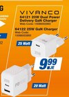 20W Dual Power Delivery GaN Charger, 25W GaN Charger Angebote von VIVANCO bei HEM expert Schwäbisch Hall für 9,99 €