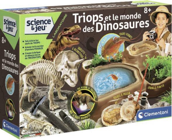 Géant Casino Saint-Vrain - Triops et le Monde des Dinosaures Promo Triops et le Monde des Dinosaures dans le catalogue Géant Casino Magic jouets à Saint-Vrain