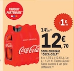 Soda original - Coca-Cola - E.Leclerc à Noisy-le-Grand Soda original - Coca-Cola en promo chez E.Leclerc Noisy-le-Grand à 12,70 €