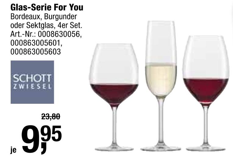 Opti-Wohnwelt Seligweiler - Glas-Serie For You Glas-Serie For You Angebot bei Opti-Wohnwelt Seligweiler im Prospekt KÜCHEN spezial
