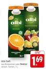 Saft Orange im Angebot bei EDEKA in Saarbrücken Saft Orange Angebote von Albi bei EDEKA Saarbrücken für 1,69 €