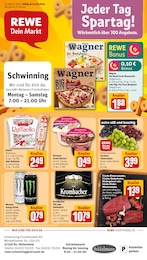 REWE Prospekt für Duisburg mit 32 Seiten REWE Prospekt "Dein Markt" für Duisburg, 32 Seiten, 25.08.2025 - 30.08.2025