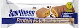 Proteinriegel 25%, Peanutbutter, vegan von Sportness für 0,85 € bei dm-drogerie markt im Angebot Proteinriegel 25%, Peanutbutter, vegan von Sportness im aktuellen dm-drogerie markt Prospekt