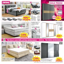 Bett im SB Möbel Boss Prospekt "GEILE PREISE!" mit 12 Seiten (Mönchengladbach)