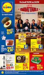 Catalogue Lidl à Neussargues-Moissac, avec 60 pages Prospectus Lidl à Neussargues-Moissac, "L'ÉTÉ IMBATTABLE", 60 pages, 18/06/2026 - 24/06/2026