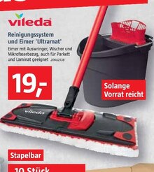 BAUHAUS Neuching - Reinigungssystem und Eimer 'Ultramat' Reinigungssystem und Eimer 'Ultramat' Angebot bei BAUHAUS Neuching im Prospekt Neueröffnung in Mönchengladbach