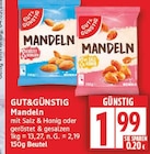 Mandeln mit Salz & Honig von Gut&Günstig im aktuellen EDEKA Prospekt