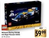 Williams Racing FW14B mit Nigel Mansell 10353 im Angebot bei E center in Rodgau Williams Racing FW14B mit Nigel Mansell 10353 Angebote von LEGO bei E center Rodgau für 59,99 €