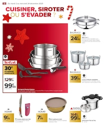 Prix et réduction Faitout dans le prospectus Carrefour en cours Offre Faitout dans le catalogue Carrefour du moment à la page 24