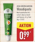 Wasabipaste von Asia Green Garden für 0,99 € bei ALDI Nord im Angebot Wasabipaste von Asia Green Garden im aktuellen ALDI Nord Prospekt