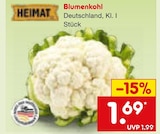 Blumenkohl von Heimat im aktuellen Netto Marken-Discount Prospekt für 1,69 €