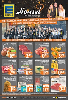 EDEKA Prospekt der Woche "Aktuelle Angebote" Seite 1, 24.11.2025 bis 29.11.2025 für Dorsten Aktueller EDEKA Prospekt "Aktuelle Angebote" Seite 1 von 24 Seiten für Dorsten