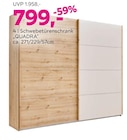 SCHWEBETÜRENSCHRANK „QUADRA“ bei mömax im Saarbrücken Prospekt für 799,00 €