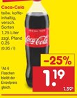 Coca-Cola im Angebot bei Netto Marken-Discount in Zossen Coca-Cola Angebote von Coca-Cola bei Netto Marken-Discount Zossen für 1,19 €
