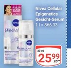 Cellular Epigenetics Gesicht-Serum Angebote von Nivea bei GLOBUS Pulheim für 25,99 €