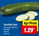 Aktuelles Zucchini, lose Angebot bei Lidl in Hannover ab 1,29 €