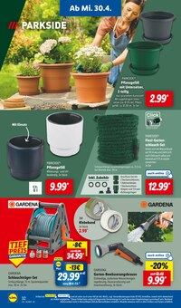 Blumentopf im aktuellen Lidl Prospekt (Freiburg (Breisgau)) Blumentopf im Lidl Prospekt "LIDL LOHNT SICH" mit 61 Seiten (Freiburg (Breisgau))