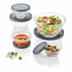 Lidl Königshorst - Glasschüssel-Set Angebot im Prospekt Glasschüssel-Set bei Lidl im Königshorst Prospekt für 9,99 €