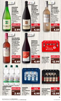 Rotwein im Kaufland Prospekt "Aktuelle Angebote" mit 44 Seiten (Heilbronn)