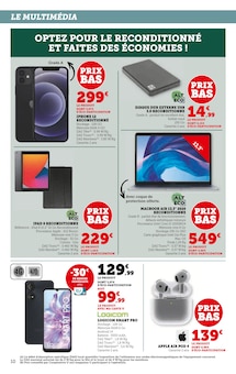 Promo IPhone SE dans le catalogue Hyper U du moment à la page 10