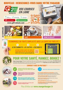 Catalogue G20, 15/03/2023 - 26/03/2023, Un peu de légèreté ne fait pas de mal, 20 pages Prospectus G20 en cours, "Un peu de légèreté ne fait pas de mal", 20 pages