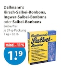 Kirsch-Salbei-Bonbons Angebote von Dallmann's bei V-Markt Regensburg für 1,19 €
