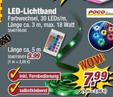 LED-Lichtband von POCO line für 7,99 € bei POCO im Angebot LED-Lichtband von POCO line im aktuellen POCO Prospekt