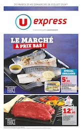 Catalogue U Express "Le marché à prix bas !" à Limoges et alentours, 9 pages, 23/07/2024 - 28/07/2024