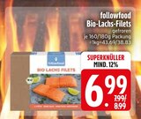 Bio-Lachs-Filets von followfood im aktuellen EDEKA Prospekt für 6,99 €