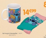 Set mug et chaussettes - Disney en promo chez B&M Set mug et chaussettes - Disney dans le catalogue B&M