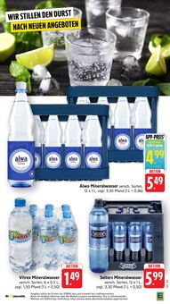 Mineralwasser im aktuellen EDEKA Prospekt (Frankfurt (Main)) Mineralwasser im EDEKA Prospekt "Aktuelle Angebote" mit 49 Seiten (Frankfurt (Main))
