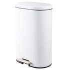 Poubelle à pédale métal 30L - CARREFOUR HOME - Carrefour à Reims Poubelle à pédale métal 30L - CARREFOUR HOME en promo chez Carrefour Reims à 31,99 €
