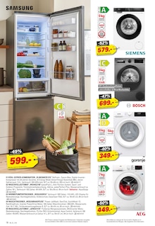 Kühlschrank im Höffner Prospekt "KÜCHEN SPEZIAL!" mit 20 Seiten (Schwabach)