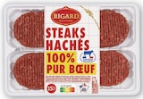 Steak haché 15% MG pur bœuf - Bigard - Super U à Martigues Steak haché 15% MG pur bœuf - Bigard en promo chez Super U Martigues à 13,99 €