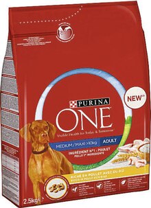 Géant Casino Mouxy - Croquettes pour chien adulte Medium/Maxi > 10 kg Poulet Promo Croquettes pour chien adulte Medium/Maxi > 10 kg Poulet dans le catalogue Géant Casino "Maxi lot, Maxi éco" à Mouxy