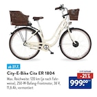 City-E-Bike Cita ER 1804 im Angebot bei ALDI Nord in Magdeburg City-E-Bike Cita ER 1804 Angebote bei ALDI Nord Magdeburg für 999,00 €