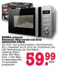 Edelstahl-Mikrowelle mit Grill AG820CD8-PMOE Angebote von EDEKA zuhause bei E center Karlsruhe für 59,99 €