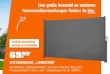 Seitenmarkise im Angebot bei OBI in Frechen Seitenmarkise Angebote von Livingston bei OBI Frechen für 69,99 €