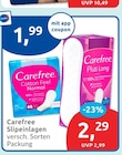 Cotton Feel Normal von Carefree für 1,99 € bei budni im Angebot Cotton Feel Normal von Carefree im aktuellen budni Prospekt