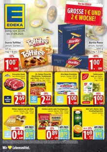 E aktiv markt Prospekt der Woche "Top Angebote" Seite 1, 22.09.2025 bis 27.09.2025 für Hanstedt Aktueller E aktiv markt Prospekt "Top Angebote" Seite 1 von 26 Seiten für Hanstedt