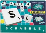 Scrabble 2 en 1 en promo chez La Grande Récré Scrabble 2 en 1 dans le catalogue La Grande Récré
