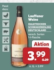 Halbtrocken Schwarzriesling Angebote von Lauffener Weine bei combi Laatzen für 3,99 €