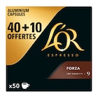Capsules de café - L'OR ESPRESSO en promo chez Carrefour Le Blanc-Mesnil à 11,32 €