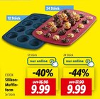 Silikon-Muffinform 12 Stück von COOX im aktuellen Lidl Prospekt