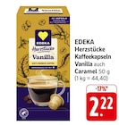 Herzstücke Kaffeekapseln Vanilla Angebot in Leutenbach Herzstücke Kaffeekapseln Vanilla im aktuellen Prospekt bei EDEKA in Leutenbach